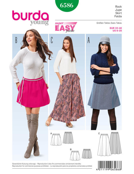 Rockmuster - Burda 6586