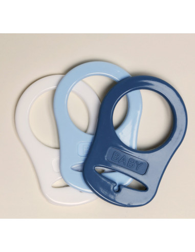 Anneaux clip en silicone pour attache-tétine