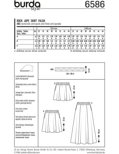 Rockmuster - Burda 6586