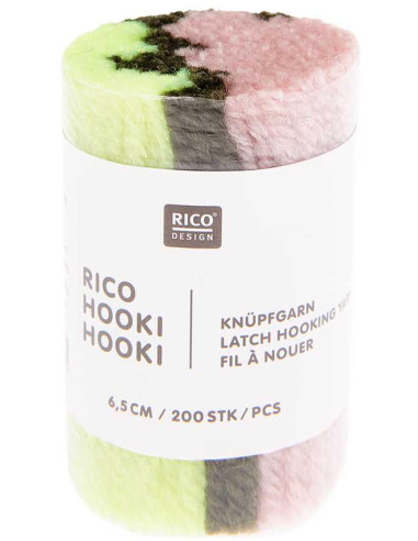 6,5 cm marmoriertes Bindegarn Rico Hooki Hooki