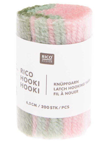 6,5 cm marmoriertes Bindegarn Rico Hooki Hooki