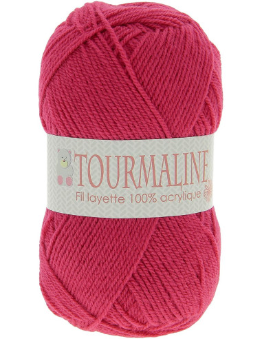 Beutel mit 2 Knäueln Babystrickgarn Turmalin