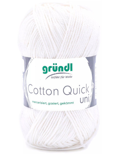 Baumwollgarn Quick Uni Gründl