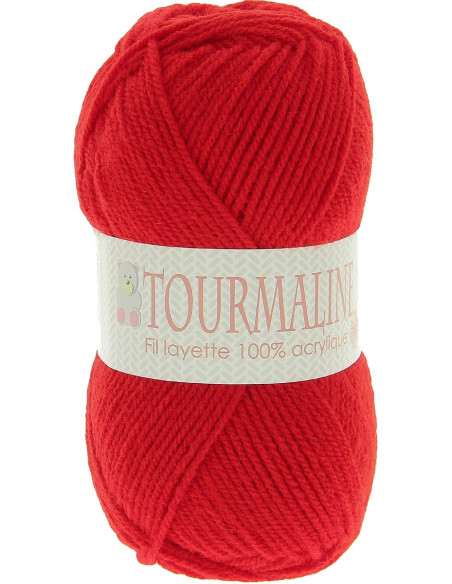 Beutel mit 2 Knäueln Babystrickgarn Turmalin