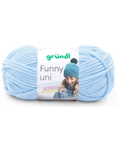 Chenillegarn Funny uni Gründl