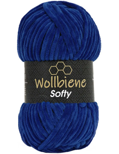Chenille-Garn Softy Wollbiene