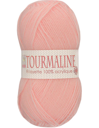 Beutel mit 2 Knäueln Babystrickgarn Turmalin