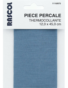 Bügeleinlage für Reparatur - Blaugrau