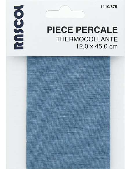 Bügeleinlage für Reparatur - Blaugrau