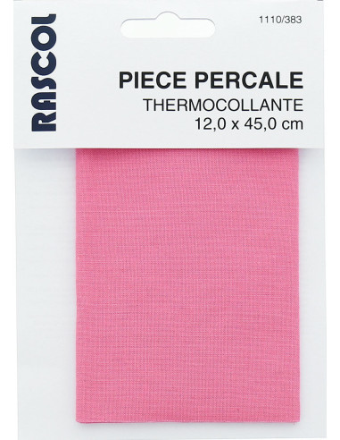 Bügelbare Perkal-Reparatur - Rosa