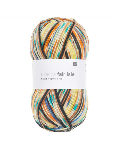 Laine Superba Fair Isle 4 fils Rico Design