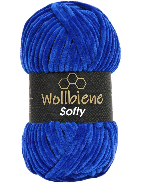 Chenille-Garn Softy Wollbiene
