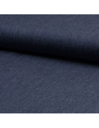 Chambray-Stoff - Denimblau
