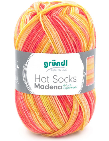 Laine à chaussettes Hot Socks Madena Gründl