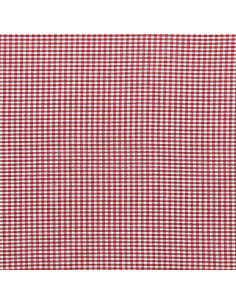Vichy-Stoff mit kleinen Karos - Rot 2