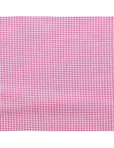 Vichy-Stoff mit kleinen Karos - Fuchsia 2