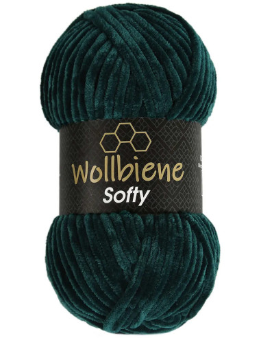 Chenille-Garn Softy Wollbiene