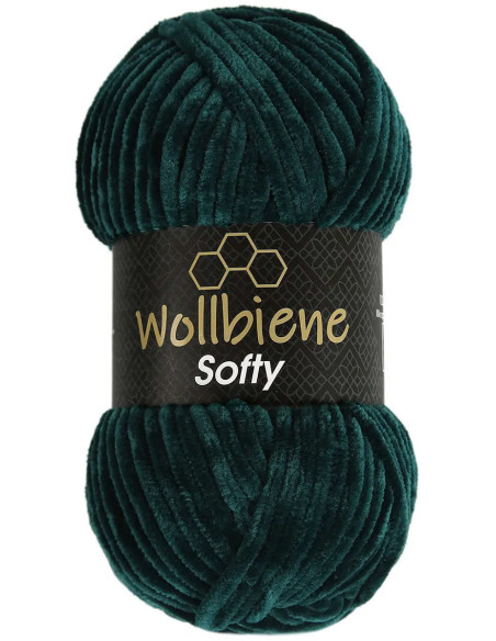 Chenille-Garn Softy Wollbiene