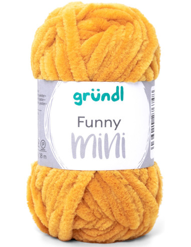 Fil chenille Funny Mini Gründl