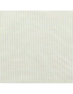 Vichy-Stoff mit kleinen Karos - Beige 2