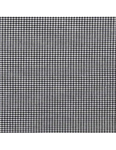 Vichy-Stoff mit kleinen Karos - Schwarz 2