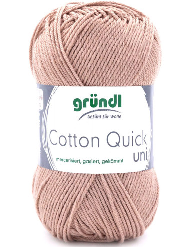Baumwollgarn Quick Uni Gründl