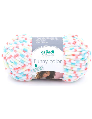 Chenille Garn Funny Color Gründl