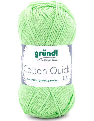 Baumwollgarn Quick Uni Gründl