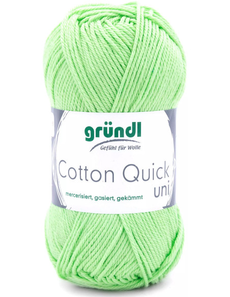 Baumwollgarn Quick Uni Gründl