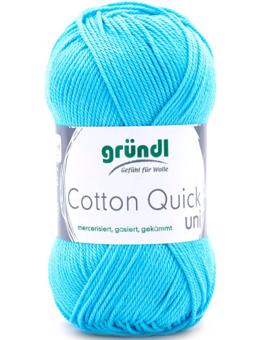 Baumwollgarn Quick Uni Gründl