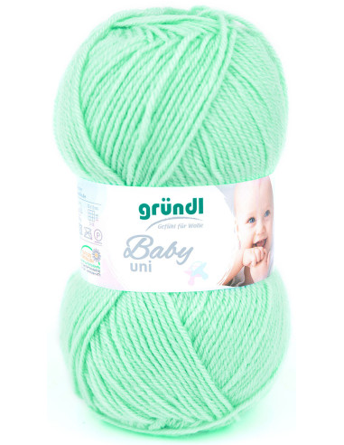 Baby-Einfarbiges Garn Gründl