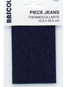 Bügeleinlage für Reparatur - Marineblaue Jeans