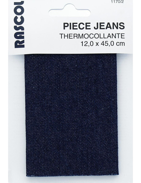 Bügeleinlage für Reparatur - Marineblaue Jeans