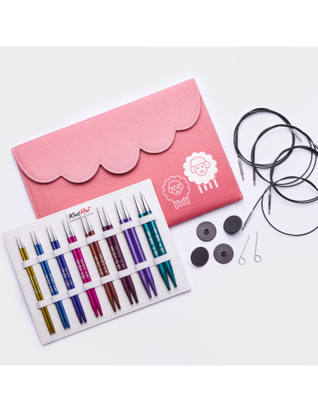 KnitPro Deluxe Zing Rundstricknadel-Set