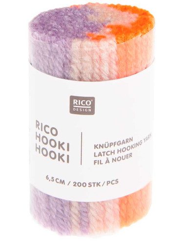 6,5 cm marmoriertes Bindegarn Rico Hooki Hooki