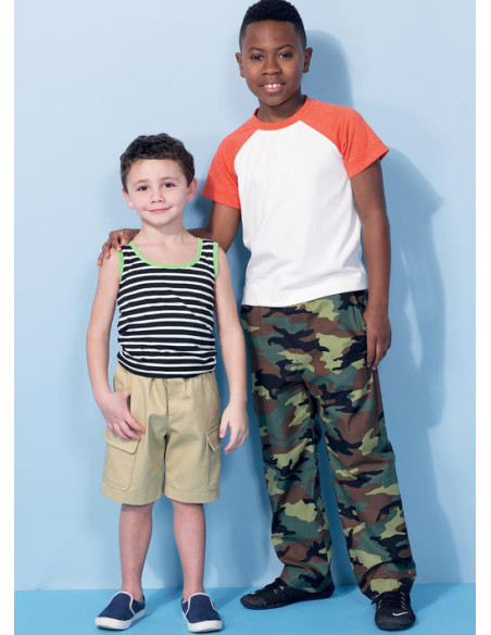 Oberteil-, Shorts- und Hosenmuster - McCall's 7379