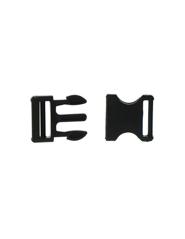 Bananenschlaufe 16 mm - Schwarz