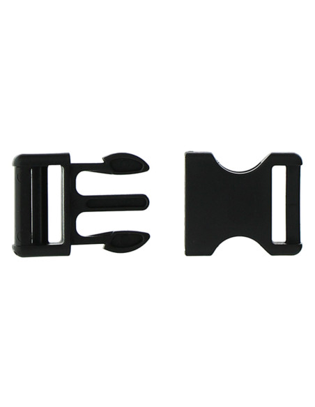 Bananenschlaufe 20 mm - Schwarz