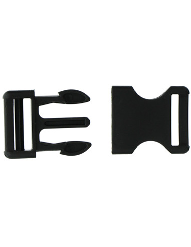Bananenschlaufe 25 mm - Schwarz