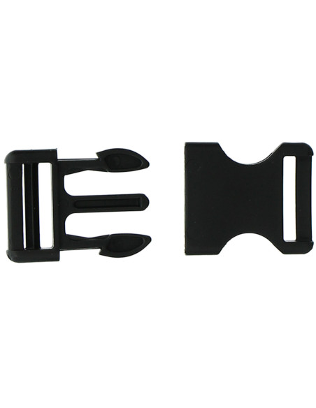 Bananenschlaufe 25 mm - Schwarz