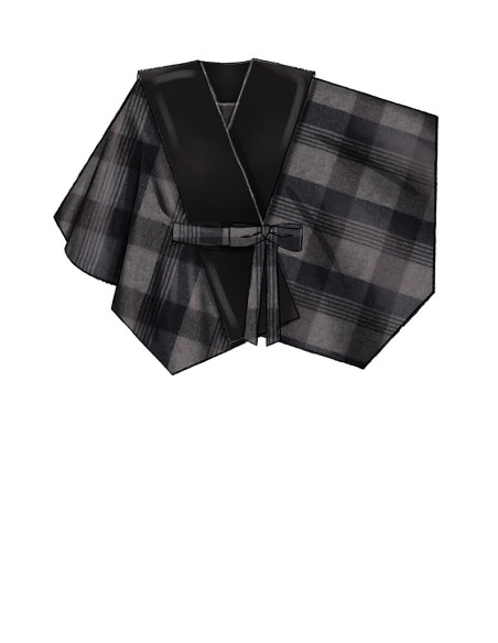 Patron de capes et ceinture - McCall's 8029