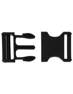 Bananenschnalle 40 mm - Schwarz 2