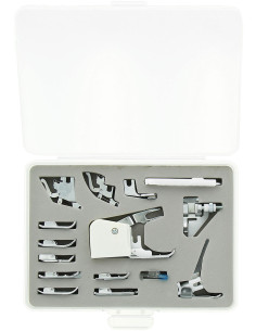 Set mit 15 Nähfüßen für Nähmaschinen 2