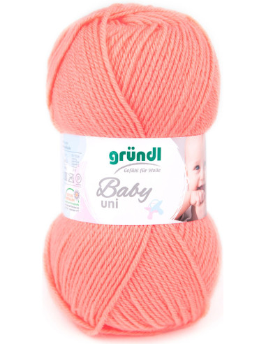 Baby-Einfarbiges Garn Gründl