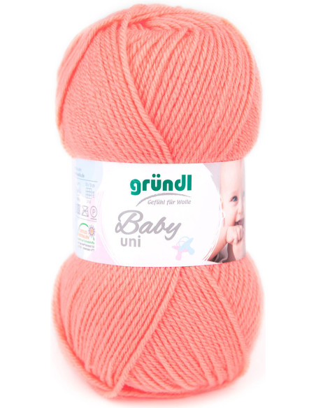 Baby-Einfarbiges Garn Gründl