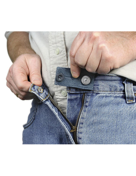 Easy Fit Kunststoff-Verlängerungsknöpfe für Jeans