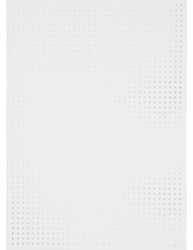 Satz von 10 Stickkartonblättern - Weiß
