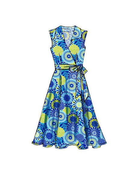Kleid- und Gürtelmuster - McCall's 6959
