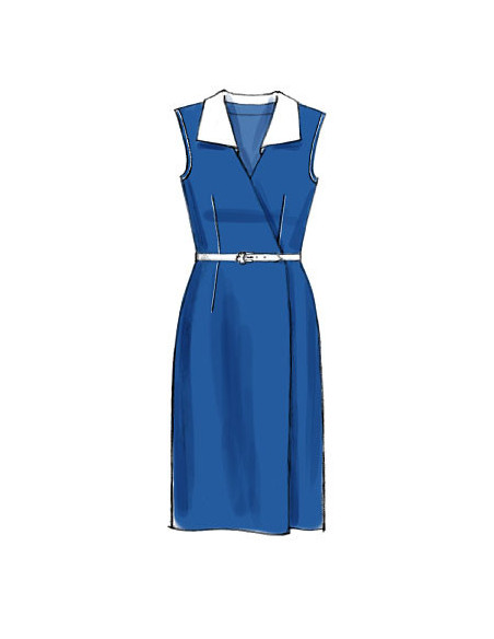 Kleid- und Gürtelmuster - McCall's 6959
