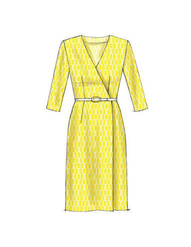 Kleid- und Gürtelmuster - McCall's 6959